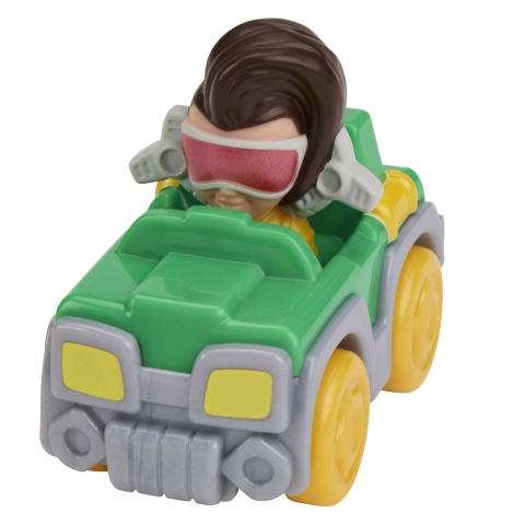 SPIDEY SI PRIETENII LUI UIMITORI MARVEL SUPER ROLLERS SET FIGURINA DOC OCK CU VEHICUL 5.5CM [1]