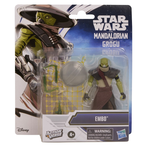 Jocuri si articole copii - STAR WARS MANDALORIAN SI GROGU ACTION VERSE SET FIGURINA EMBO SI ACCESORII