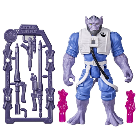 STAR WARS MANDALORIAN SI GROGU ACTION VERSE SET FIGURINA GARAZEB ZEB ORRELIOS SI ACCESORII [2]