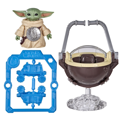STAR WARS MANDALORIAN SI GROGU ACTION VERSE SET FIGURINA GROGU SI ACCESORII [1]