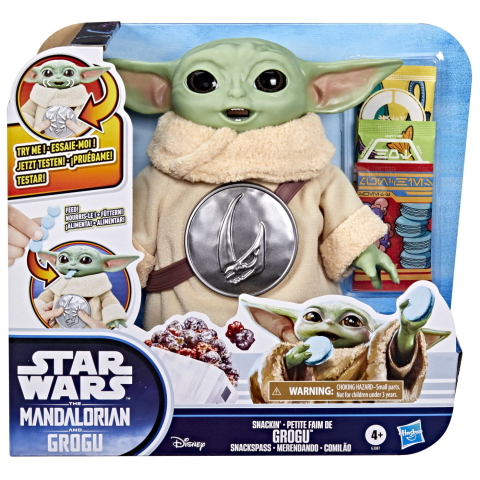 Jocuri si articole copii - STAR WARS MANDALORIAN SI GROGU SET FIGURINA GROGU SI ACCESORII GUSTARI 16.5CM