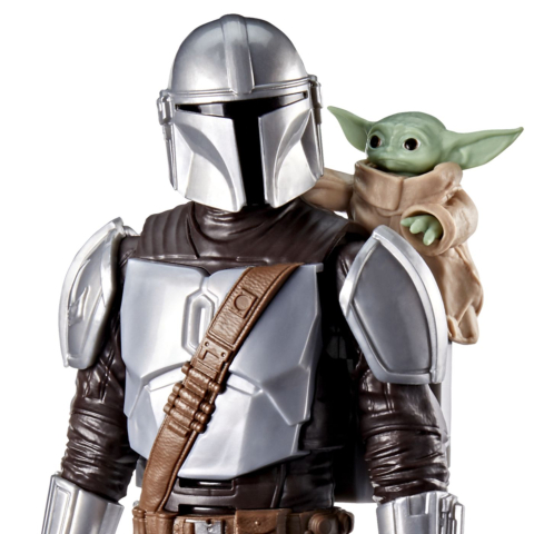 STAR WARS MANDALORIAN SI GROGU SET VANATORUL DE RECOMPENSE FIGURINA CU SUNETE [9]
