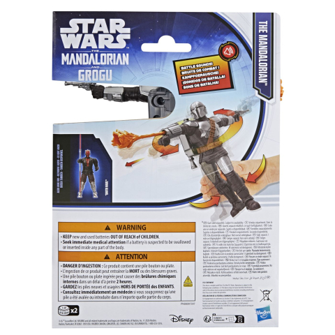 STAR WARS MANDALORIANUL SI GROGU SET FIGURINA MANDALORIANUL CU SUNETE DE LUPTA SI ACCESORII [3]
