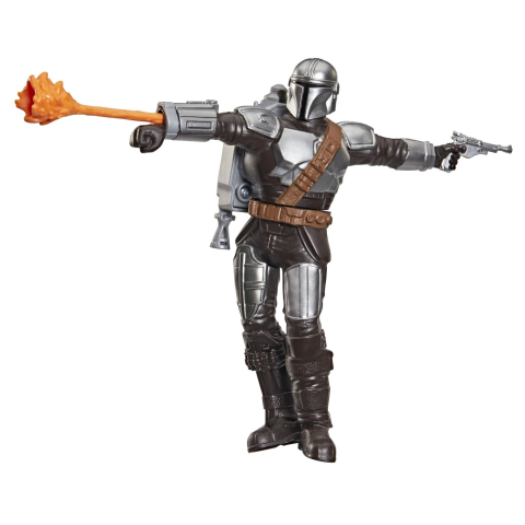 STAR WARS MANDALORIANUL SI GROGU SET FIGURINA MANDALORIANUL CU SUNETE DE LUPTA SI ACCESORII [2]