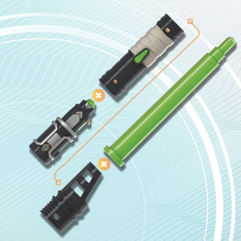STAR WARS SABIE LASER FORGE LUKE SKYWALKER [5]