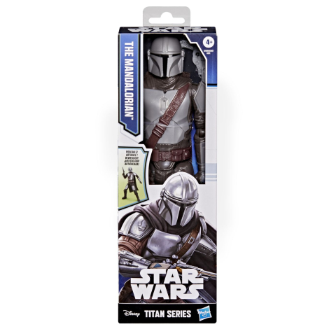 Figurine cu eroi si personaje - STAR WARS TITAN SERIES FIGURINA MANDALORIANUL 30CM