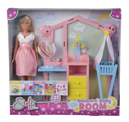 Papusi & accesorii - Steffi Love Camera Bebelușului 