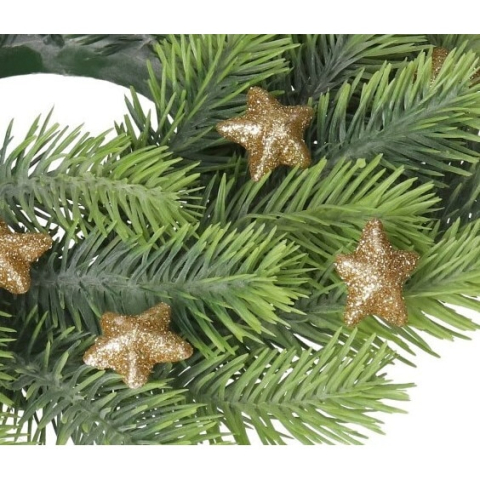 Stelute glitter pentru activitati crafts,15 bucati/set,auriu,4 cm [1]