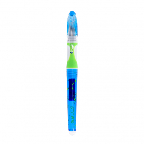 Stilou cu cerneala care se sterge+dispozitiv de curatare penita +2 rezerve cerneala,cosmos [2]