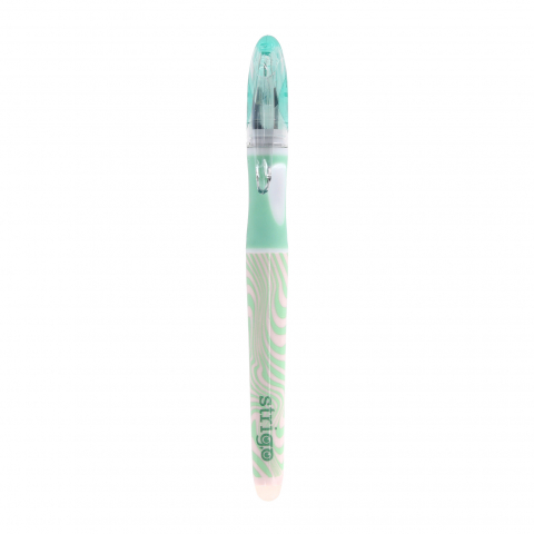 Stilou cu cerneala care se sterge+dispozitiv de curatare penita +2 rezerve cerneala, Waves [2]