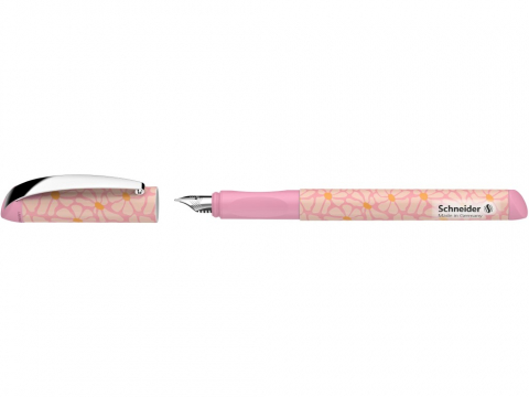Stilou pentru dreptatici si stangaci Schneider Glam 2024, model Flowers [2]