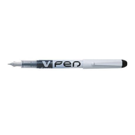 Papetarie & Birotica - Stilou V-Pen Erasable Pilot varf mediu, negru