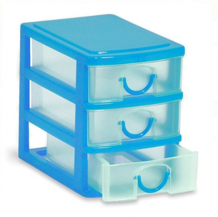 Papetarie & Birotica - Suport birou cu 3 sertare pentru accesorii de birotica