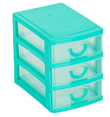 Suport birou cu 3 sertare pentru accesorii de birotica [2]