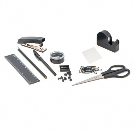Organizator echipat cu accesorii de birotica cu 10 compartimente [1]