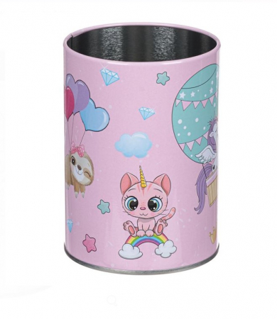 Suport metalic Animalute si unicorn pentru creioane si pixuri [1]