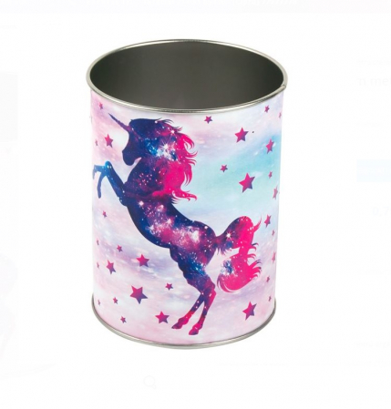 Papetarie & Birotica - Suport metalic Unicorn pentru creioane si pixuri