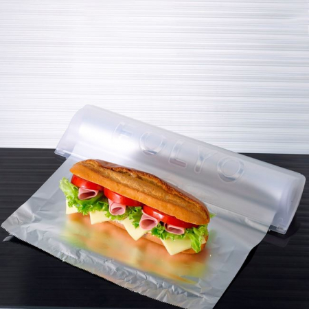 Suport pentru folie aluminiu,plastic,transparent,32 cm [1]