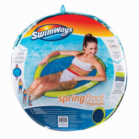 Jocuri si articole copii - Swimways Scaun Plutitor Spring Float Papasan 