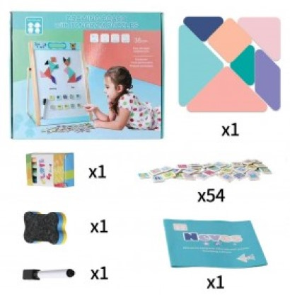 Tabla educativa pentru copii are 2 fete [1]