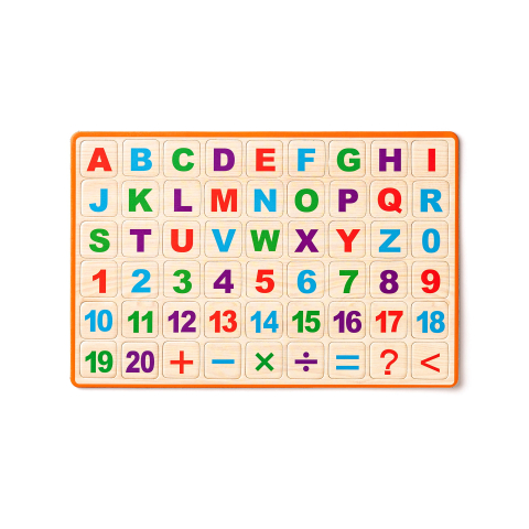 Tablă magnetică de masă cu litere – 2 fețe, set educativ comple [2]