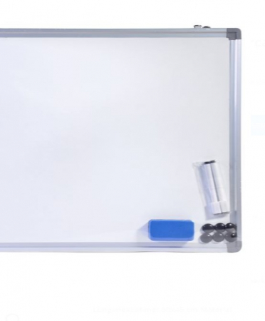 Tabla Magnetică Alba cu Ramă din Aluminiu, 60x45cm - Soluția Perfectă pentru Prezentări și Comunicare [1]
