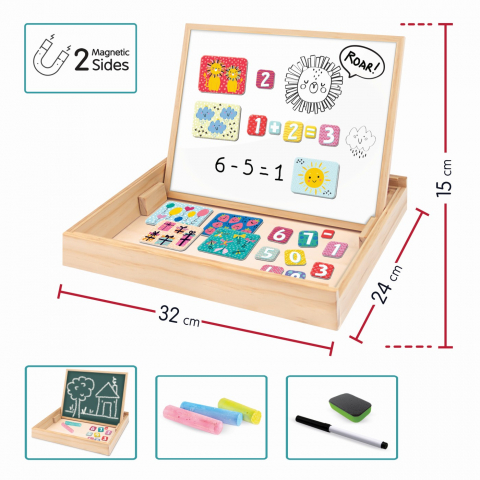 Tabla Magnetica Sevalet De Masa [4]