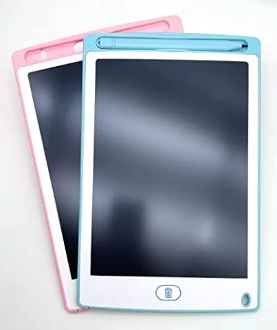 Tableta LCD de scris si desenat pentru copii,buton stergere,diverse culori, 28x19 cm [1]