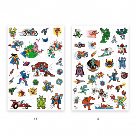 Tatuaje Djeco Supereroi  [1]