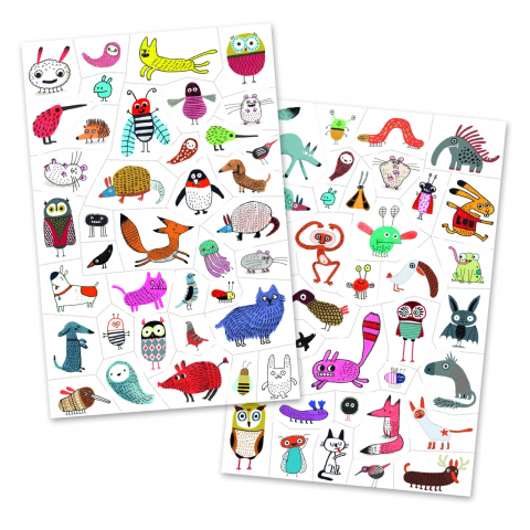 Tatuaje temporare Mici vietati, Djeco [1]