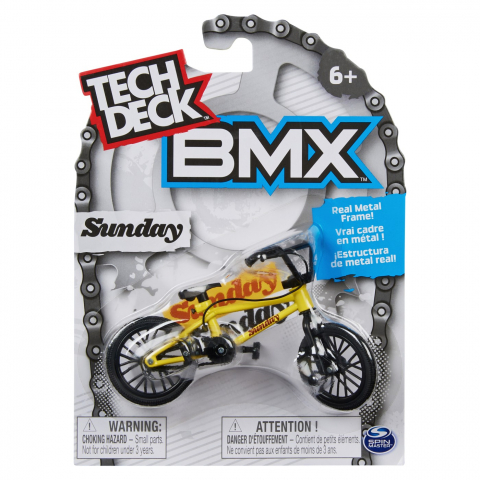 Tech Deck Pachet Bicicleta Bmx Sunday Galben [0]