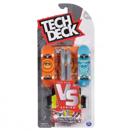 Jocuri si articole copii - Tech Deck Pachet cu Obstacol Fingerboard Lucas 
