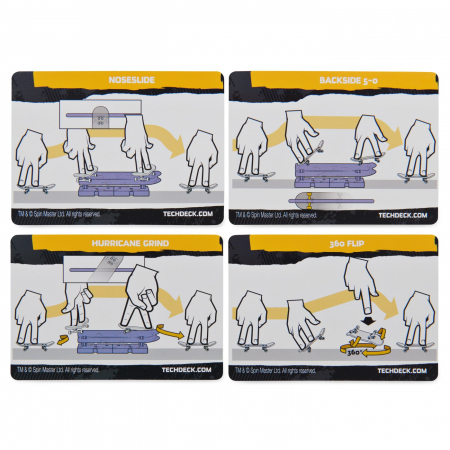 Tech Deck Pachet cu Obstacol Fingerboard Lucas  [4]