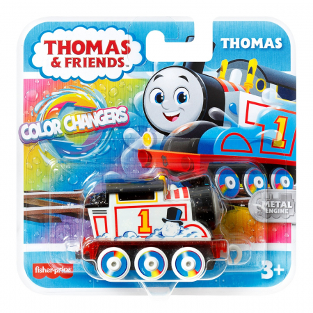 Masinute, Motociclete, Elicoptere, Avioane & Trenulete - Thomas Color Changers Locomotiva Metalică Thomas 