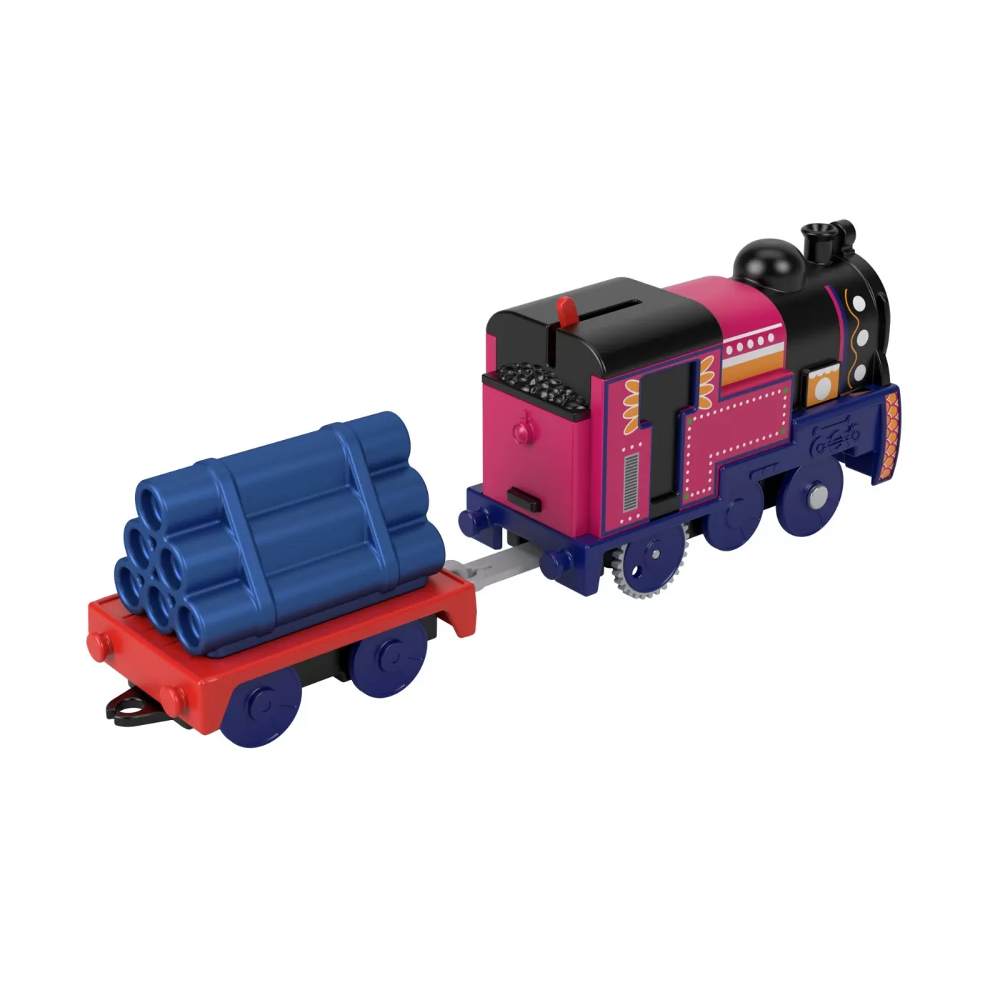 Thomas Locomotiva Motorizata Ashima Cu Vagon [4]