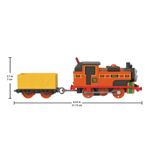 THOMAS LOCOMOTIVA MOTORIZATA NIA CU VAGON [2]