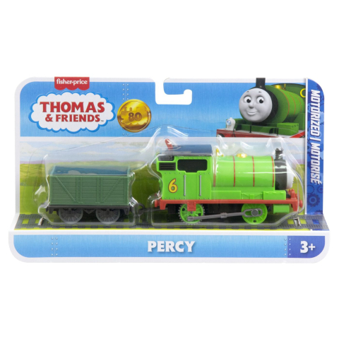 THOMAS LOCOMOTIVA MOTORIZATA PERCY CU VAGON [0]