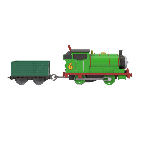THOMAS LOCOMOTIVA MOTORIZATA PERCY CU VAGON [6]