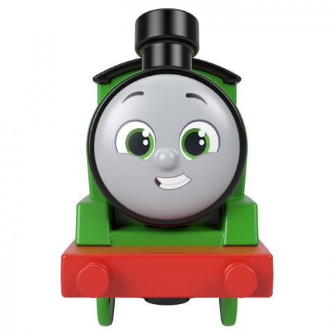 THOMAS LOCOMOTIVA MOTORIZATA POSTASUL PERCY CU 2 VAGOANE [4]