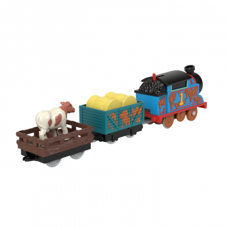 Thomas Locomotiva Motorizata Thomas cu 2 Vagoane  [8]
