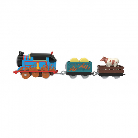 Thomas Locomotiva Motorizata Thomas cu 2 Vagoane  [3]