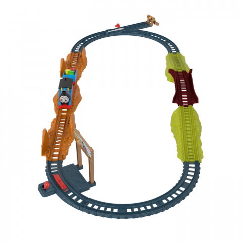 Thomas Set De Joaca Cu Locomotiva Muddy Motorizata Si Accesorii [5]