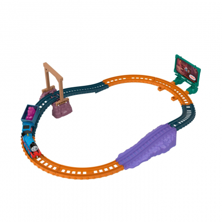 Thomas set de joaca cu locomotiva push along gordon si accesorii [7]