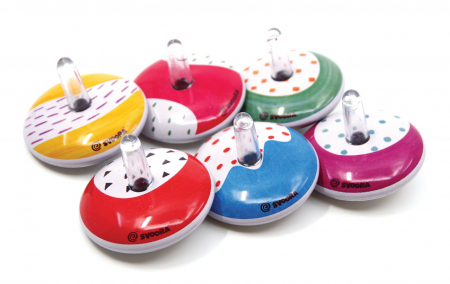 Produse art & craft-Lucru manual - Titirez Retro din Metal - Spin cu Stil