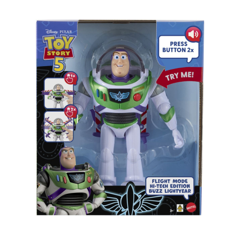 Vehicule și mașinuțe - TOY STORY 5 FIGURINA BUZZ LIGHTYEAR ARTICULATA CU SUNETE 30CM