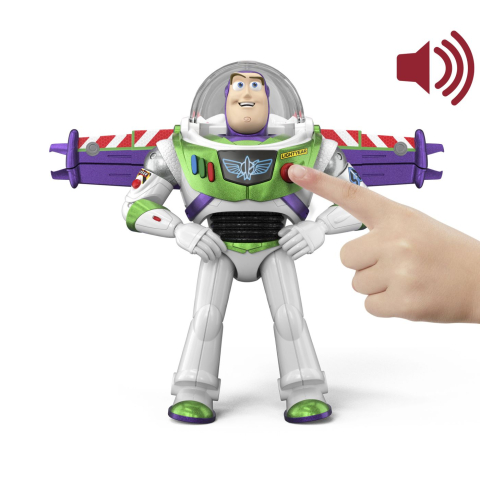 TOY STORY 5 FIGURINA BUZZ LIGHTYEAR ARTICULATA CU SUNETE 30CM [8]