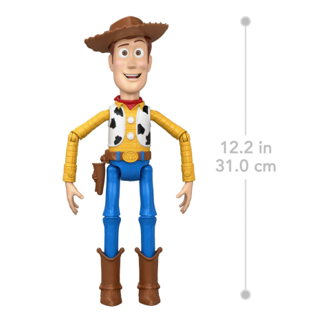 TOY STORY 5 FIGURINA WOODY ARTICULATA CU SUNETE 30CM [10]