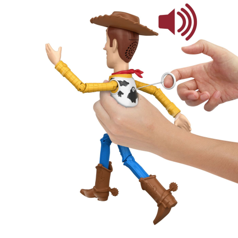 TOY STORY 5 FIGURINA WOODY ARTICULATA CU SUNETE 30CM [2]