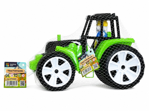 Jocuri si articole copii - TRACTOR BAMS 0 NEGRU VERDE