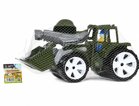 Jocuri si articole copii - TRACTOR BAMS 2 CU 2 CUPE MILITAR